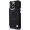 BMW BMHMP15XSILBK2 Signature Liquid Silicone MagSafe Hülle für Apple iPhone 15 Pro Max, schwarz