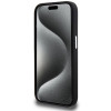BMW BMHMP15XSILBK2 Signature Liquid Silicone MagSafe Hülle für Apple iPhone 15 Pro Max, schwarz