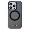 BMW BMHMP15XHTGE Gradient Bumper MagSafe Hardcase für Apple iPhone 15 Pro Max, grau