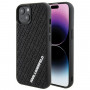 Karl Lagerfeld KLHCP15S3DMKRLK 3D Rubber Multi Logo Hardcase für Apple iPhone 15, Schwarz