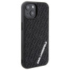 Karl Lagerfeld KLHCP15S3DMKRLK 3D Rubber Multi Logo Hardcase für Apple iPhone 15, Schwarz
