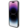 Karl Lagerfeld KLHCP15S3DMKRLK 3D Rubber Multi Logo Hardcase für Apple iPhone 15, Schwarz
