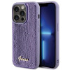 Guess GUHCP15XPSFDGSU Sequin Script Metal Hardcase für Apple iPhone 15 Pro Max, Lila