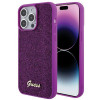 Guess GUHCP15XPMSDGSF Disco Metal Script Hardcase für Apple iPhone 15 Pro Max, Lila