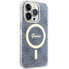 Guess GUHMP15XH4STB Apple iPhone 15 Pro Max Hardcase IML 4G MagSafe, blau (Outlet)