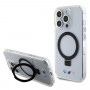 BMW BMHMP15LURST Apple iPhone 15 Pro Hardcase Ring Stand M Collection MagSafe, transparent