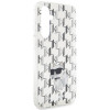 Karl Lagerfeld KLHCS23FEHNCMKLT Samsung Galaxy S23 FE (S711) Hardcase Hülle Monogram Choupette, transparent