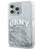 DKNY Apple iPhone 15 Pro Max Hardcase Hülle Liquid Glitter Big Logo