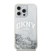DKNY Apple iPhone 15 Pro Max Hardcase Hülle Liquid Glitter Big Logo