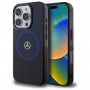 Mercedes MEHMP16X23HBIKV Apple iPhone 16 Pro Max Hardcase MB Double Layer BiColor MagSafe, schwarz blau