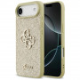 Guess Fixed Glitter Big 4G Hard Case für Apple iPhone Air, gold