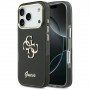 Guess GUE5344 IML 4G Script Metal Hard Case für Apple iPhone 17 Pro Max, schwarz