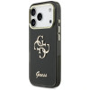 Guess GUE5344 IML 4G Script Metal Hard Case für Apple iPhone 17 Pro Max, schwarz