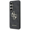 Guess GUE005301 4G Big Metal Logo Hard Case für Samsung Galaxy S26+, schwarz