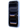 Guess Grained Triangle Logo MagSafe Hardcase für Apple iPhone 18 Pro / 17 Pro, blau