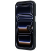 Karl Lagerfeld Ring Stand 360 Saffiano Classic Logo MagSafe Hülle für Apple iPhone 18 Pro / 17 Pro, Schwarz (KF003179)