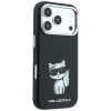 Karl Lagerfeld Smooth Choupette Sketch MagSafe Hülle für Apple iPhone 18 Pro Max / 17 Pro Max, Schwarz
