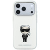 Karl Lagerfeld IML Ikonik Sketch Print MagSafe Hülle für Apple iPhone 18 Pro Max / 17 Pro Max, Beige (KLD22794)