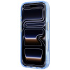 Karl Lagerfeld Script Logo MagSafe Hülle für Apple iPhone 18 Pro / 17 Pro, Hellblau