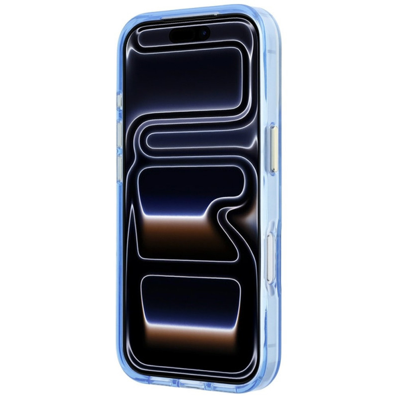 Karl Lagerfeld Script Logo MagSafe Hülle für Apple iPhone 18 Pro / 17 Pro, Hellblau