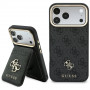 Guess 4G Hülle mit Wallet, MagSafe, für Apple iPhone 18 Pro / 17 Pro, schwarz