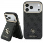 Guess 4G Hülle mit Wallet, MagSafe, für Apple iPhone 18 Pro Max / 17 Pro Max, schwarz