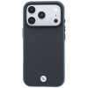 BMW Kevlar Metal Logo MagSafe Hülle für Apple iPhone 18 Pro / 17 Pro, anthrazit