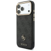 Guess 4G Hülle mit Wallet und Lanyard, MagSafe, für Apple iPhone 18 Pro / 17 Pro, braun