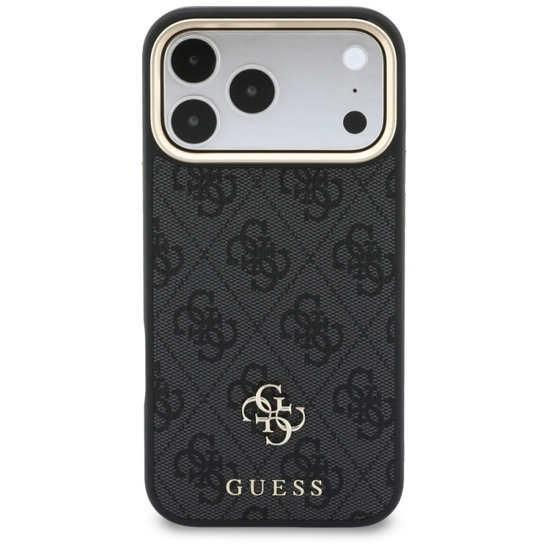 Guess 4G Hülle mit Wallet und Lanyard, MagSafe, für Apple iPhone 18 Pro / 17 Pro, braun