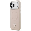 Guess Triangle Logo MagSafe Hülle für Apple iPhone 18 Pro Max / 17 Pro Max, pink