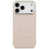 Guess Triangle Logo MagSafe Hülle für Apple iPhone 18 Pro Max / 17 Pro Max, pink