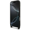 Karl Lagerfeld Saffiano Karl&Choupette Metal Pin CBDY Strap Hülle für Apple iPhone 18 Pro Max / 17 Pro Max, schwarz