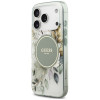 Guess IML Flower & Tonal Circle MagSafe Hülle für Apple iPhone 18 Pro Max / 17 Pro Max, grün