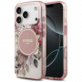 Guess IML Flower & Tonal Circle MagSafe Hülle für Apple iPhone 18 Pro Max / 17 Pro Max, pink
