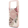 Guess IML Flower & Tonal Circle MagSafe Hülle für Apple iPhone 18 Pro Max / 17 Pro Max, pink