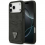 Guess 4G Double Card Triangle Hülle für Apple iPhone 18 Pro Max / 17 Pro Max, Schwarz