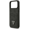 Guess 4G Double Card Triangle Hülle für Apple iPhone 18 Pro Max / 17 Pro Max, Schwarz