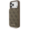 Guess 4G Cardslots & Magnetic Closure Crossbody Case für Apple iPhone 18 Pro Max / 17 Pro Max, braun