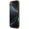 Guess 4G Double Card Triangle Hülle für Apple iPhone 18 Pro Max / 17 Pro Max, Braun