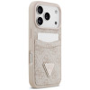 Guess 4G Double Card Triangle Hülle für Apple iPhone 18 Pro Max / 17 Pro Max, Pink