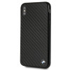 BMW BMHCI65MBC Signature Carbon Hardcase für Apple iPhone XS Max, Schwarz