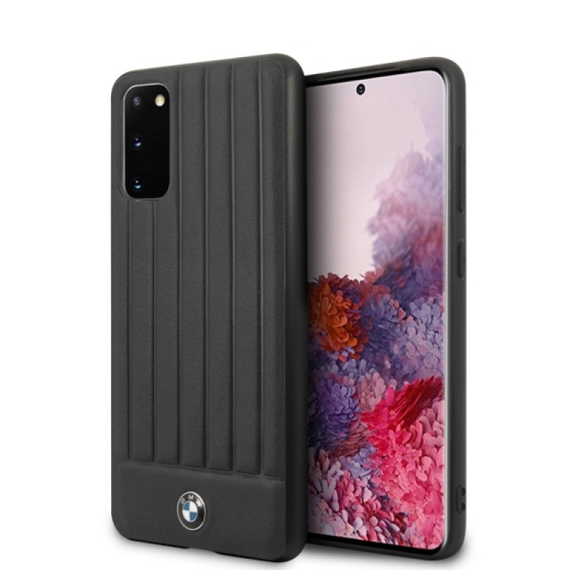 BMW BMHCS62POCBK Signature Hardcase für Samsung Galaxy S20, Schwarz