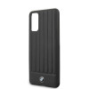 BMW BMHCS62POCBK Signature Hardcase für Samsung Galaxy S20, Schwarz