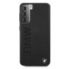 BMW BMHCS21MSLLBK Signature Logo Imprint Hardcase für Samsung Galaxy S21+, Schwarz