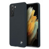 BMW BMHCS21MSILNA Silicone Signature Hardcase für Samsung Galaxy S21+, Navy