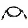 Eaton Tripp Lite Series USB 2.0 A-B-Kabel mit Ferritkernen (M/M), 1,83 m (6 ft), Schwarz