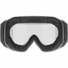 UVEX Evidnt ATTRACT V Skibrille mit Etui, Black/Silver