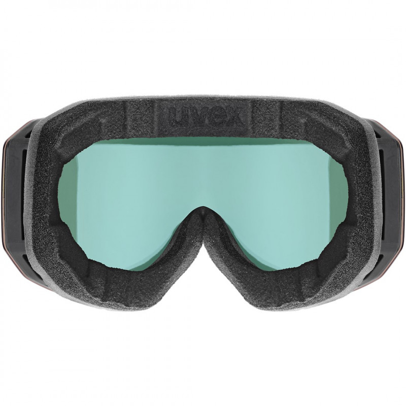 UVEX Evidnt ATTRACT V Skibrille mit Etui, Black/Rainbow