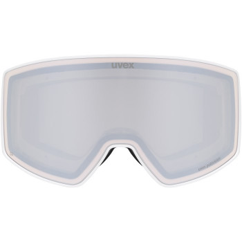 UVEX Scenic P Skibrille, Weiß/Silber