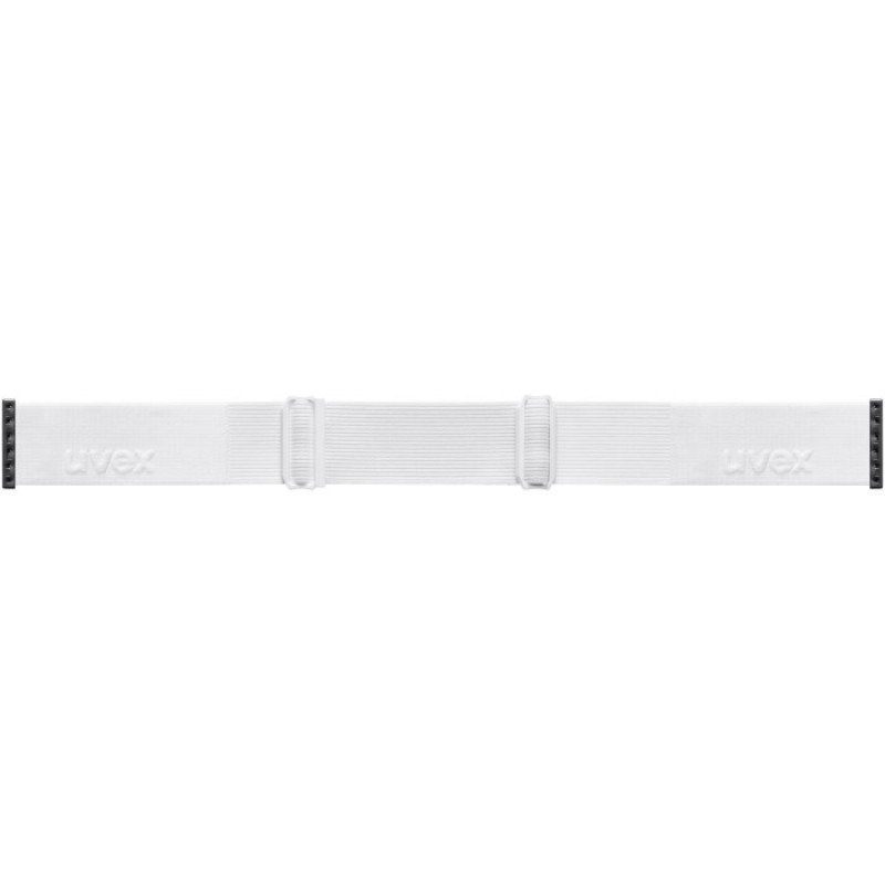 UVEX Scenic P Skibrille, Weiß/Silber